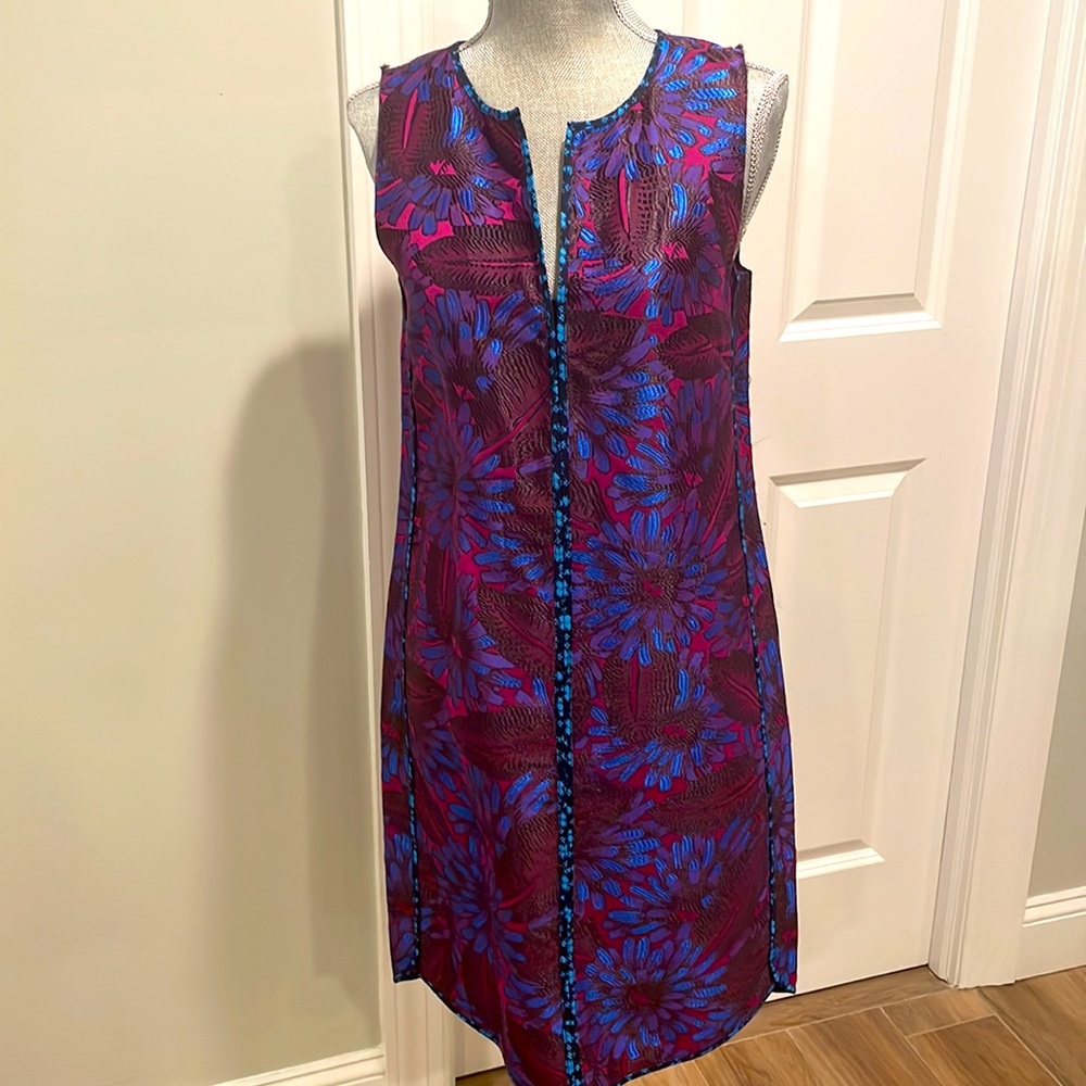 J Crew Multi color Shift Dress NEW No Tags
